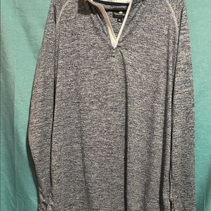 Stylish Gray Zip-Up Women's Top